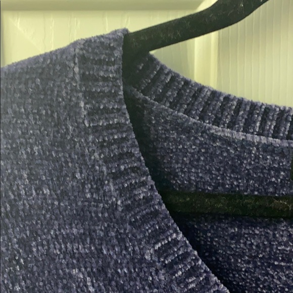 Chenille cropped sweater - Picture 4 of 4